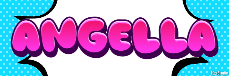 Angella Эффект текста