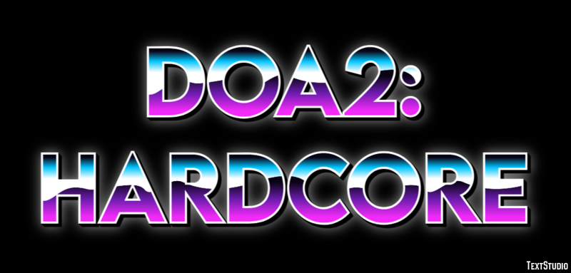 DOA2: Hardcore Efecto de Texto
