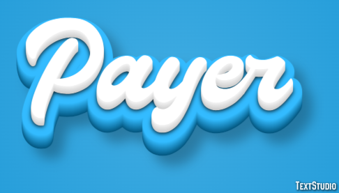 Payer Text Effect