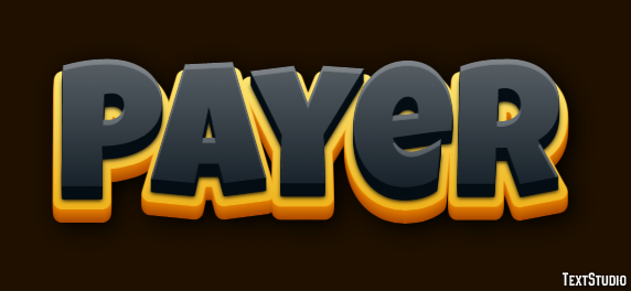 Payer Text Effect