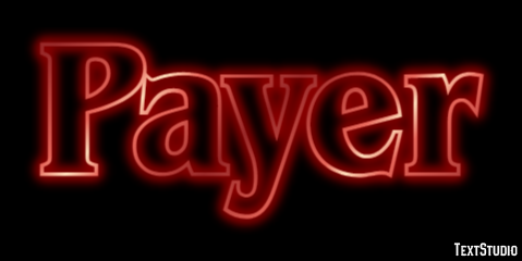 Payer Text Effect