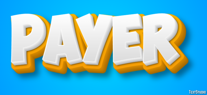 Payer Text Effect