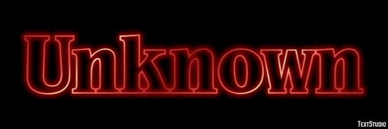 Unknown Text Effect