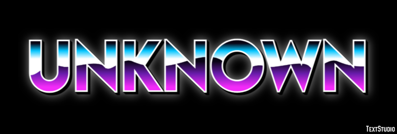 Unknown Text Effect