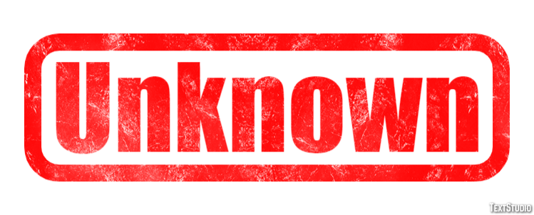 Unknown Text Effect