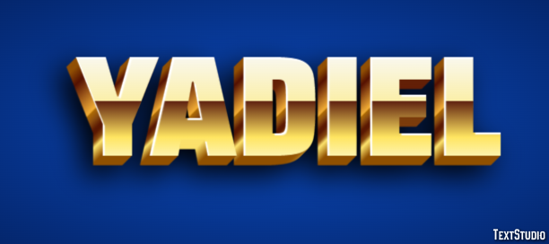 Yadiel Text Effect