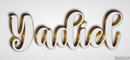 Yadiel Text Effect