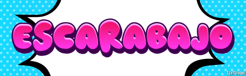 Escarabajo Efecto de Texto
