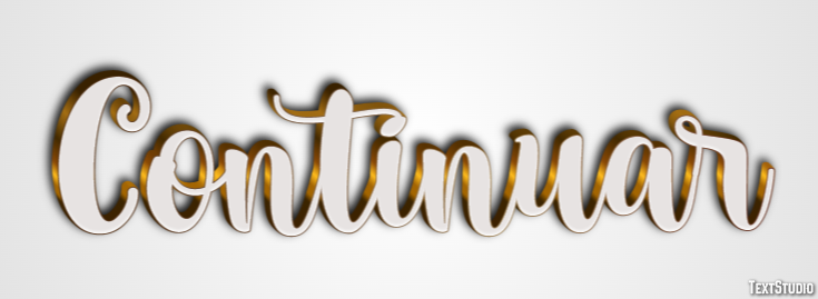 Continuar Text effect