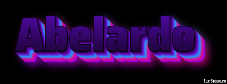 Abelardo Text Effect