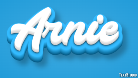 Arnie Text effect