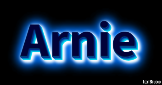 Arnie Text Effect