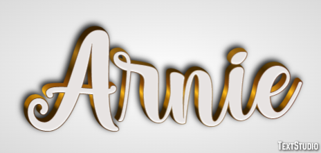 Arnie Text Effect