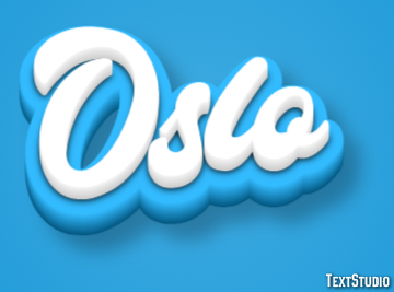 Oslo Efekt tekstowy