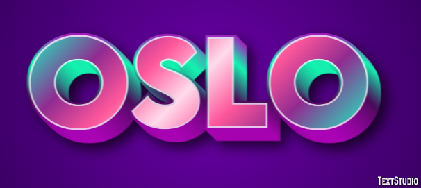 Oslo Text Effect