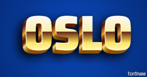 Oslo Efekt tekstowy