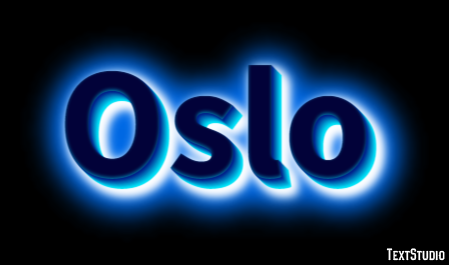 Oslo Efekt tekstowy