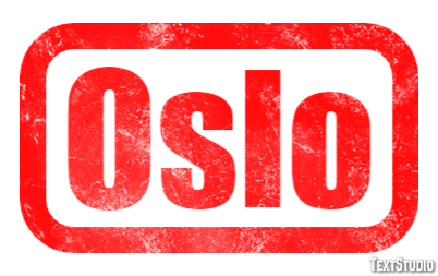 Oslo Efekt tekstowy