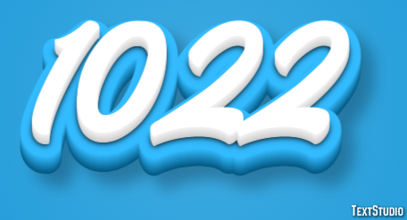 1022 Effetto testo