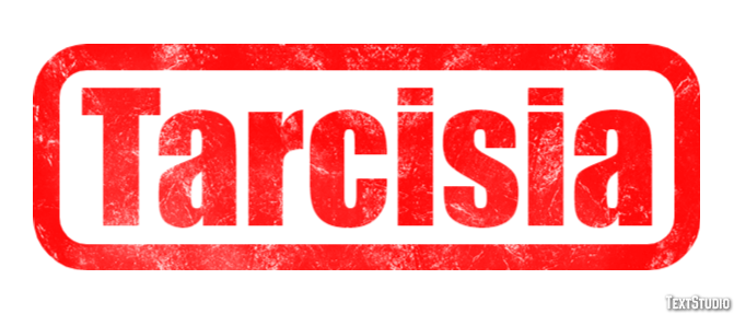 Tarcisia Effetto testo