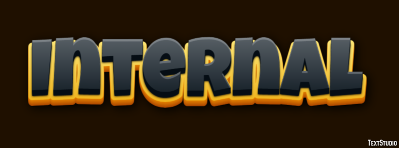 Internal Text Effect