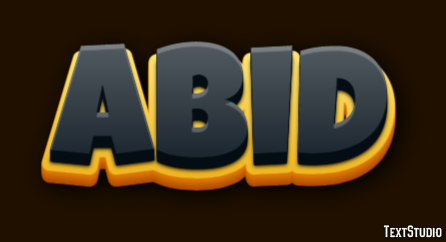Abid Text Effect