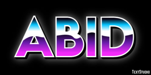 Abid Effetto testo