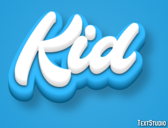Kid Text Effect