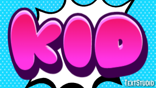 Kid Text effect
