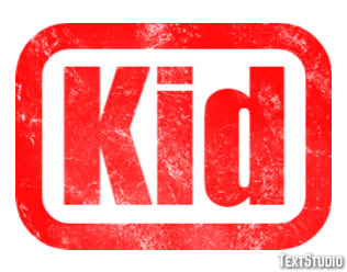 Kid Text effect