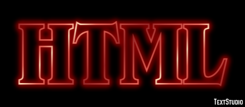 HTML Effetto testo