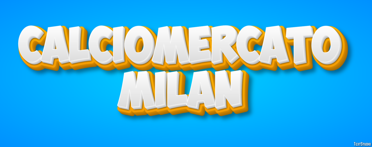 Calciomercato Milan Effetto testo