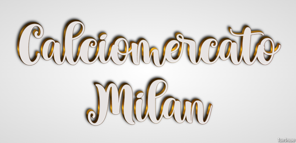 Calciomercato Milan Effetto testo