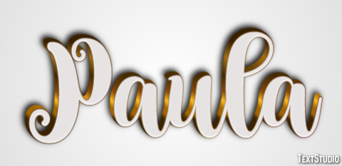 Paula Efecto de Texto