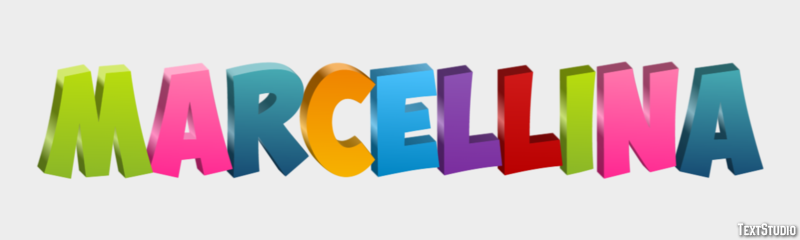 Marcellina Effetto testo