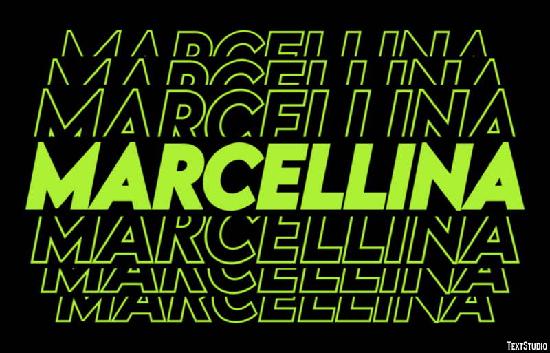 Marcellina Effetto testo