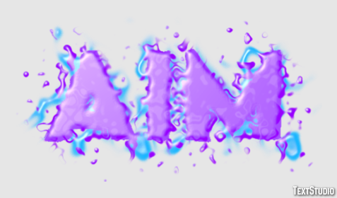 Aim Text Effect