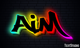 Aim Text Effect