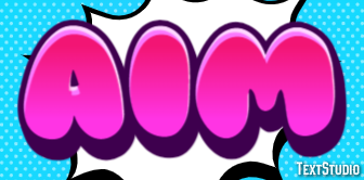 Aim Text Effect