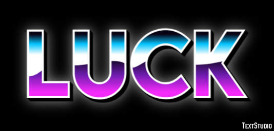 Luck テキスト効果