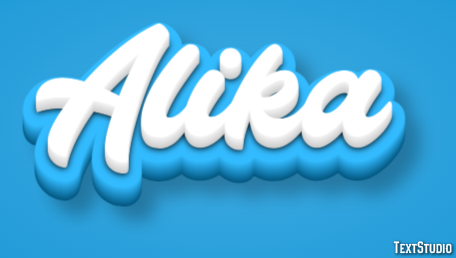 Alika Text Effect