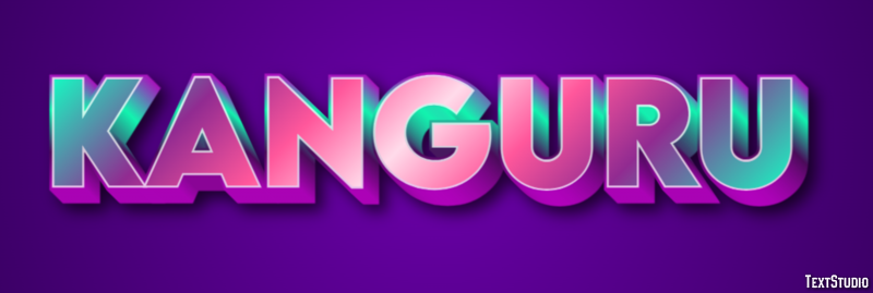 Kanguru Текстовый эффект