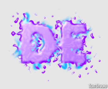 De Текстовый эффект