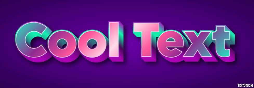 Cool Text Tekst Effect