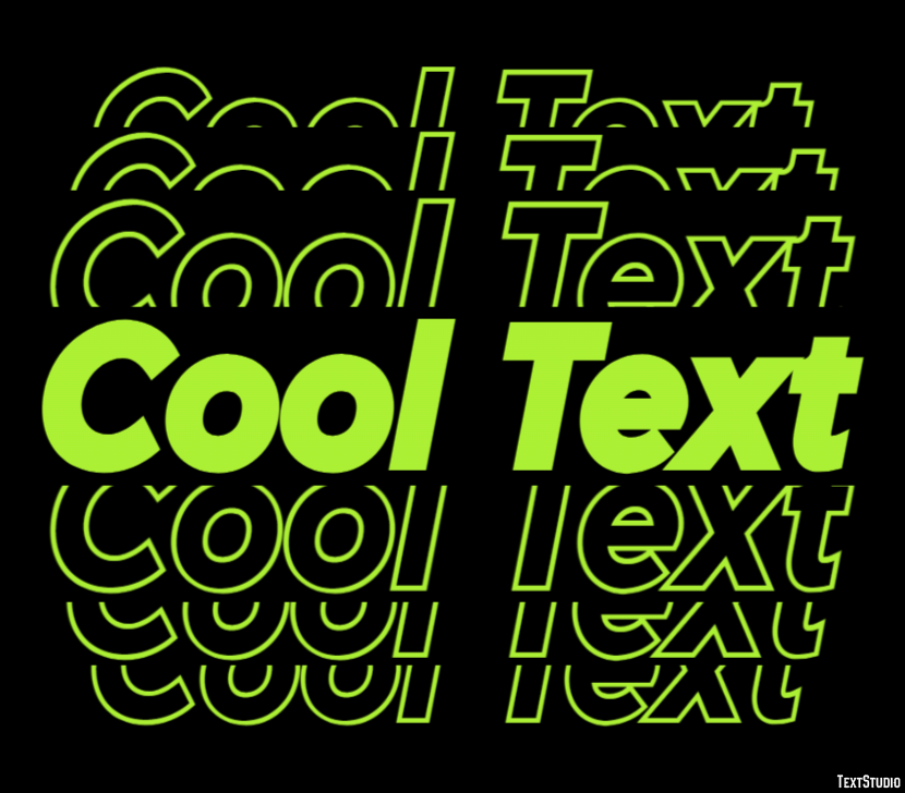Cool Text Tekst Effect
