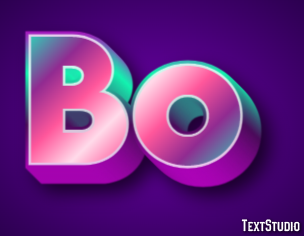 Bo Effet de Texte