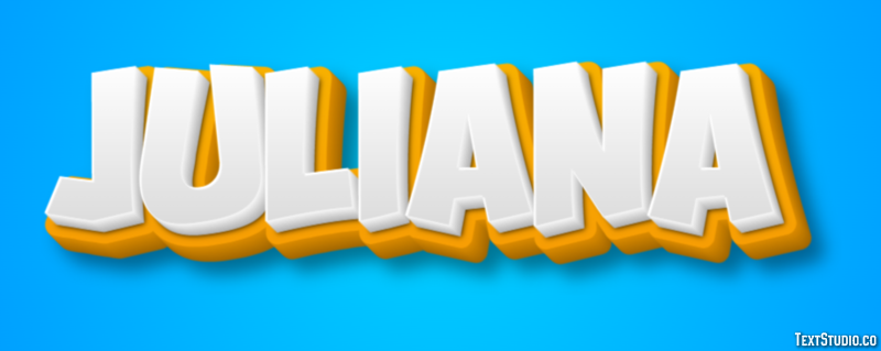 Juliana Efecto de Texto