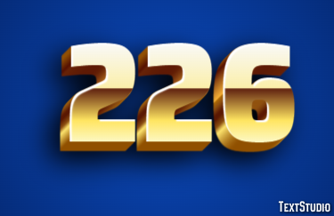 226 Efecto de Texto