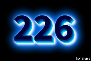 226 Efecto de Texto