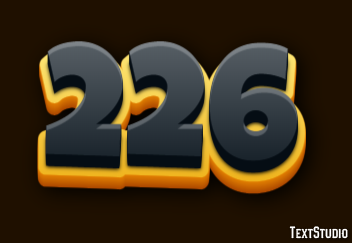 226 Efecto de Texto
